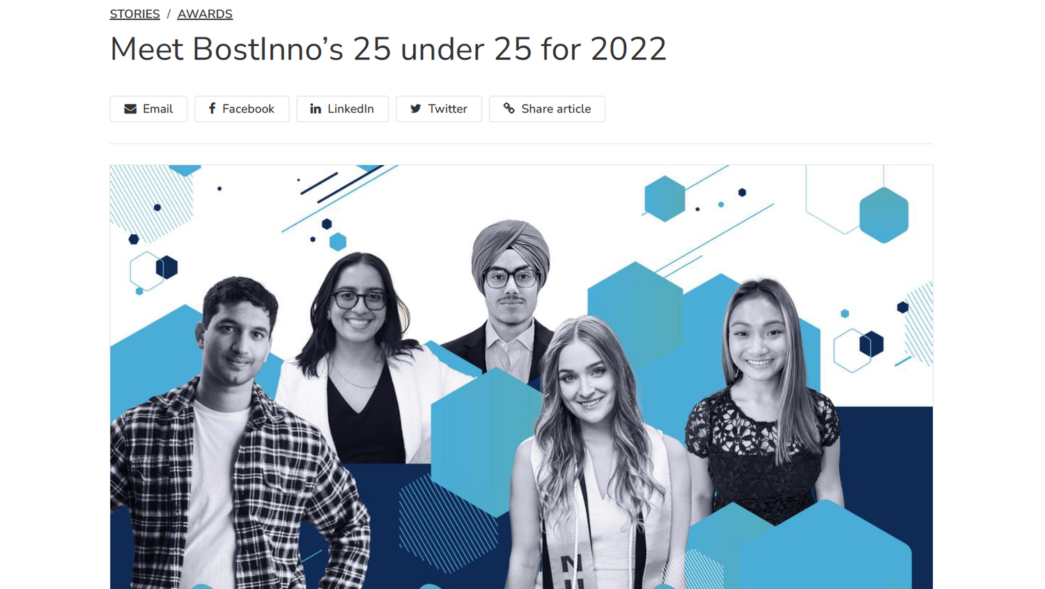 BostInno 25 Under 25